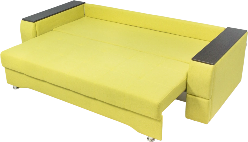 Диван прямой Атлант 2, Uno lime, Венге