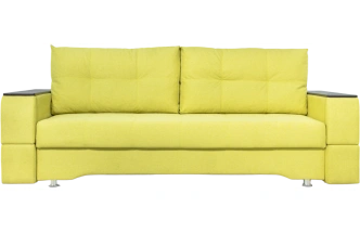 Диван прямой Атлант 2, Uno lime, Венге