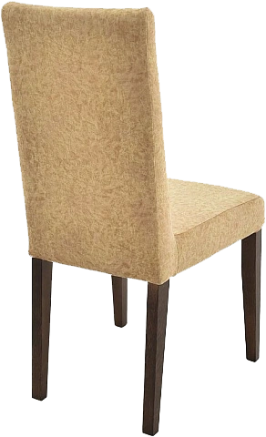 Стул Помпей ромб, мягкий, лама 02, велюр, каркас орех темный