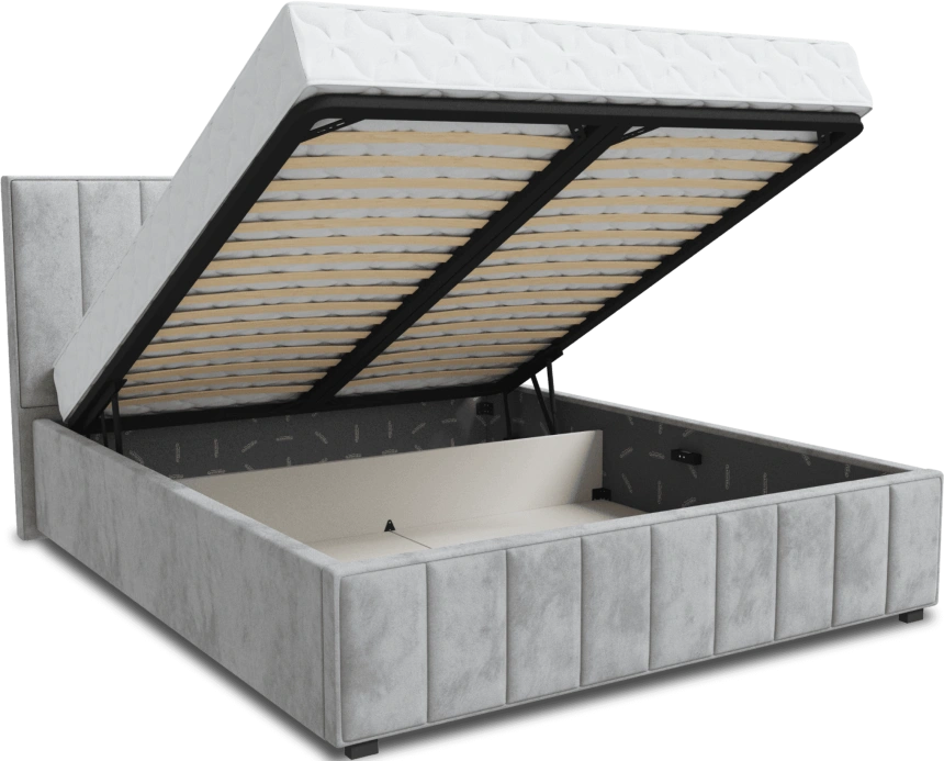 Кровать Кордова 1, мягкая, двуспальная, 180x200, Ловерс 10