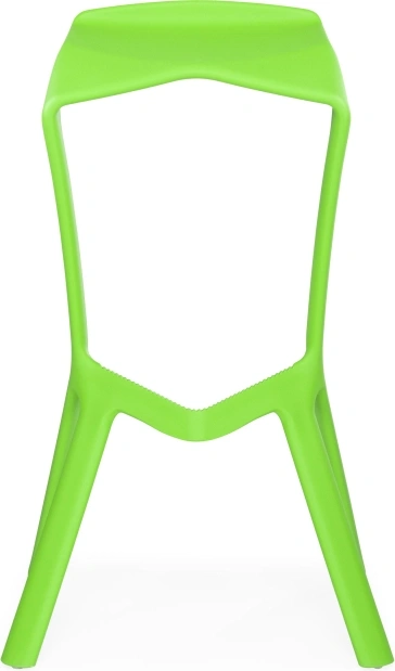 Барный табурет Mega, пластиковый, зеленый