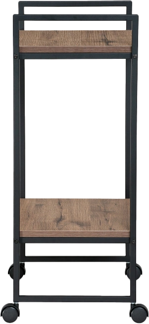 Сервировочный стол Ранд, 50x30x75, ЛДСП, дуб велингтон, каркас черный