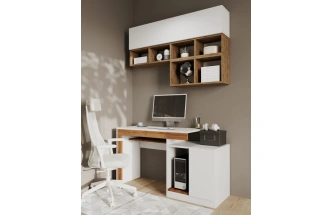 Полка навесная Модена, дуб вотан