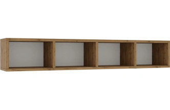 Полка навесная Модена, дуб вотан