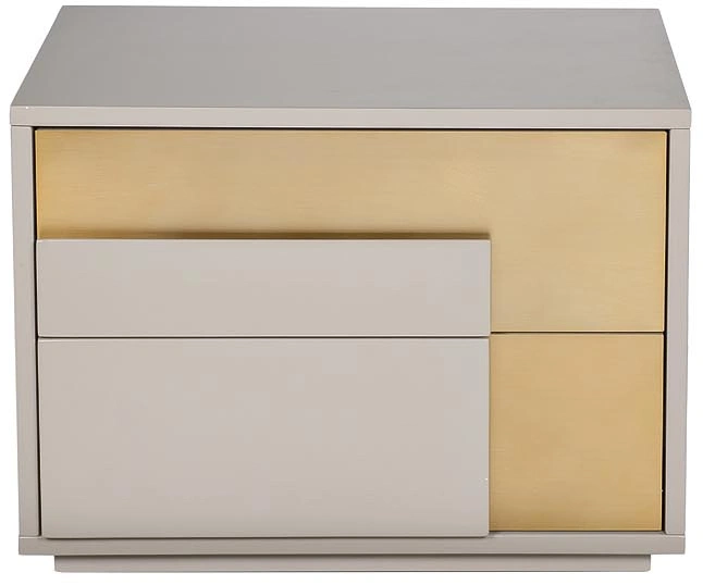 Тумба прикроватная 58DB-NS19009L, с ящиками, левая