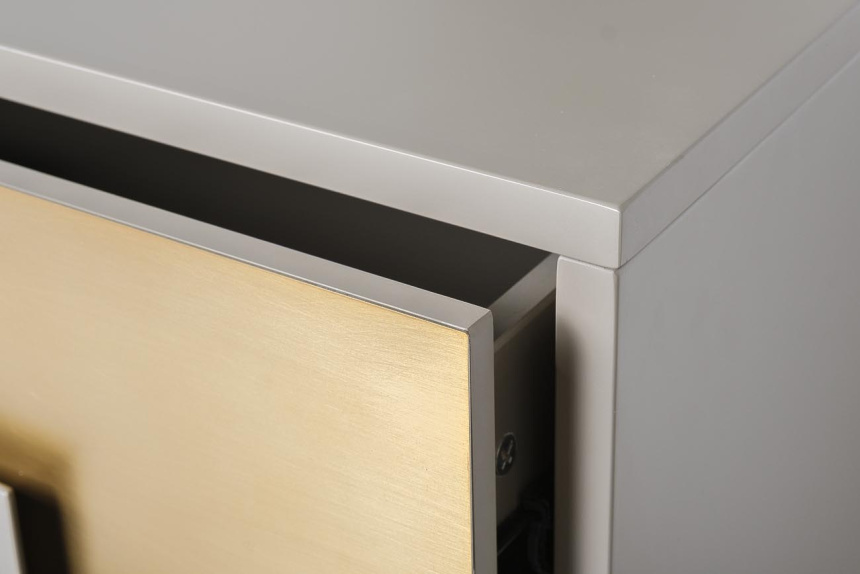 Тумба прикроватная 58DB-NS19009L, с ящиками, левая