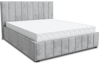 Кровать Кордова 1, мягкая, двуспальная, 160x200, Ловерс 10