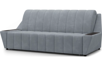 ​Диван прямой Канзас 180, модель 065, Maxx 900​ (серый) / венге