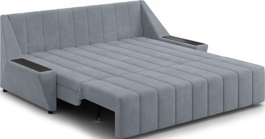 ​Диван прямой Канзас 180, модель 065, Maxx 900​ (серый) / венге