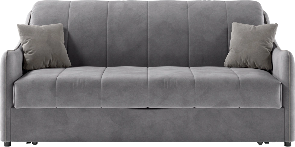 ​Диван прямой Дели 140, модель 032, Ultra Grey​ / Ultra Dove​ (серый​)