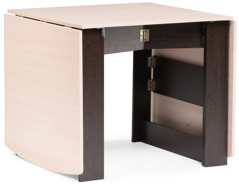 Стол-книжка Клотилд, венге / дуб молочный