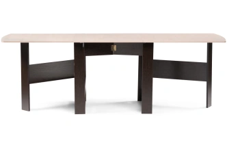 Стол-книжка Клотилд, венге / дуб молочный