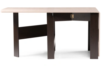 Стол-книжка Клотилд, венге / дуб молочный