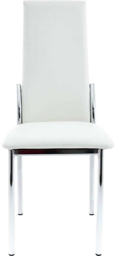 Стул Асти, мягкий, Батлер 08, экокожа, хром каркас