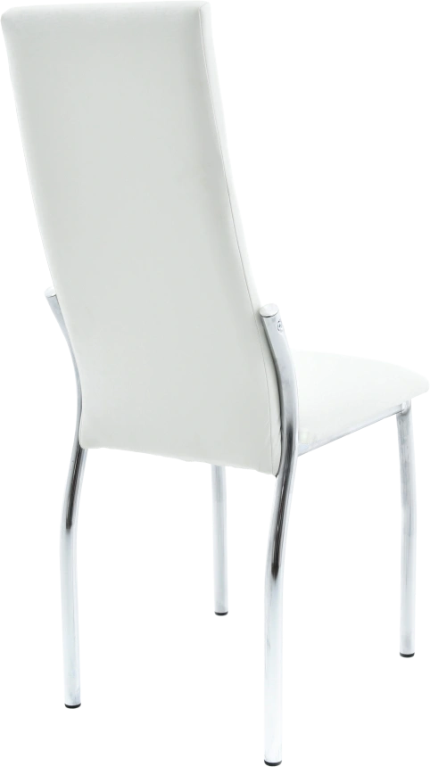 Стул Асти, мягкий, Батлер 08, экокожа, хром каркас