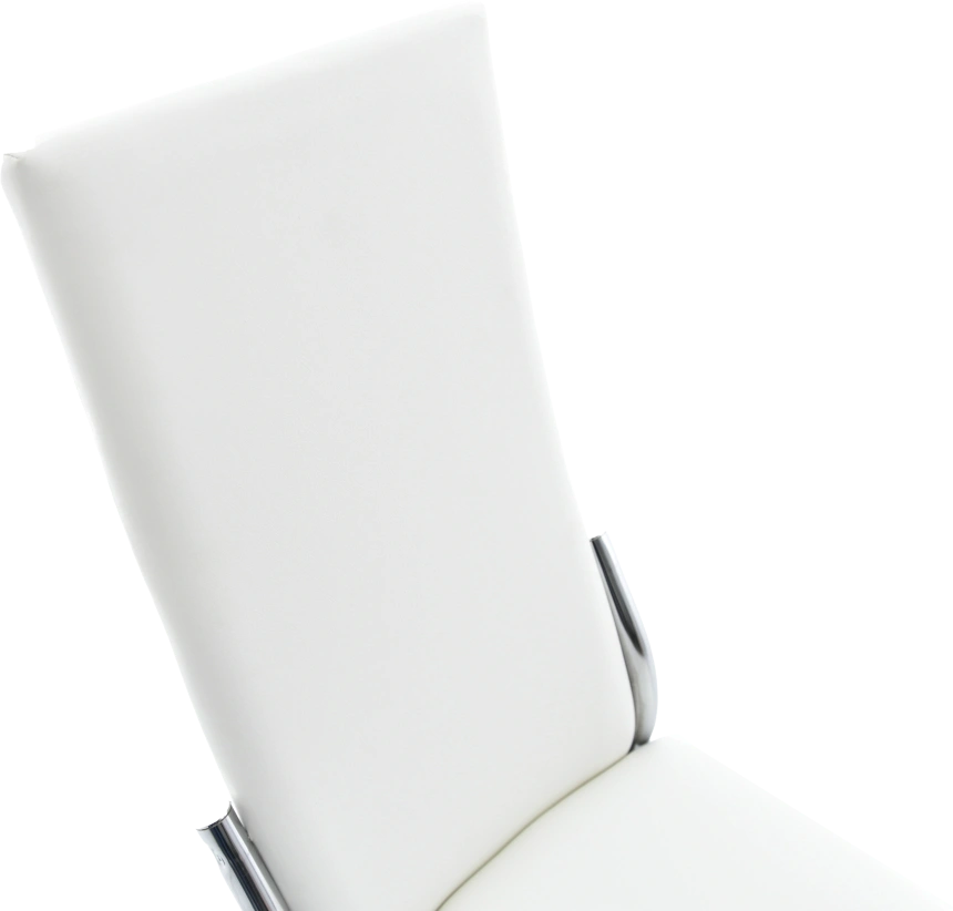 Стул Асти, мягкий, Батлер 08, экокожа, хром каркас