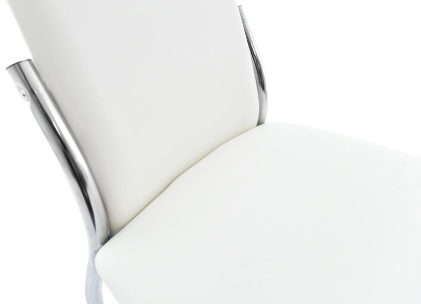 Стул Асти, мягкий, Батлер 08, экокожа, хром каркас