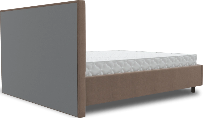 Кровать Рица 3, мягкая, двуспальная, 180x200, Sensey humus