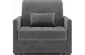 ​Кресло-кровать Хилтон 80, модель 139, Ultra Grey​ (серый) / венге