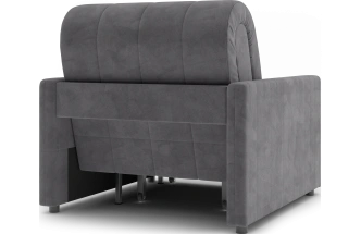 ​Кресло-кровать Хилтон 80, модель 139, Ultra Grey​ (серый) / венге