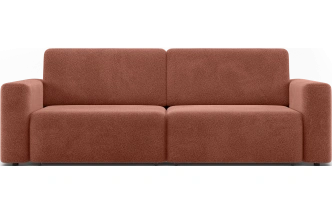 ​Диван прямой Дарио, модель 144, LANA 63 (бордо)