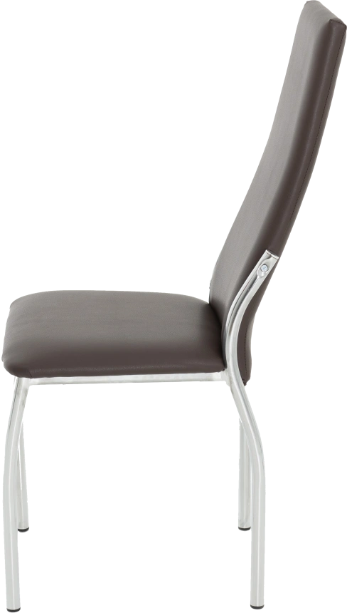 Стул Асти, мягкий, батлер 06, экокожа, хром каркас