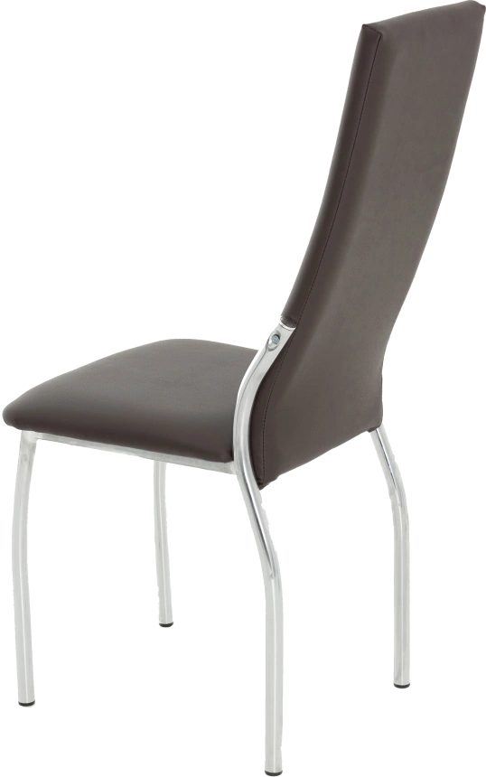Стул Асти, мягкий, батлер 06, экокожа, хром каркас