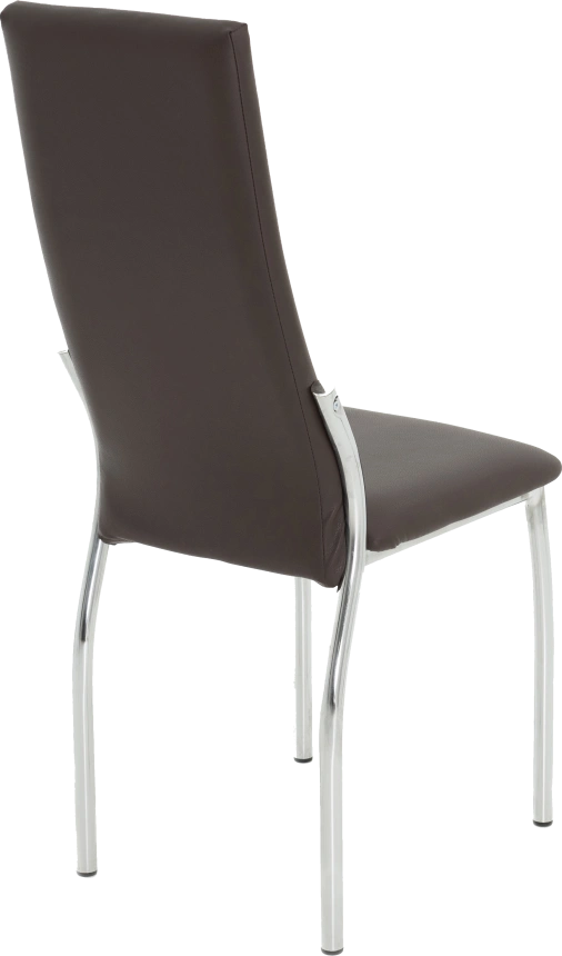Стул Асти, мягкий, батлер 06, экокожа, хром каркас