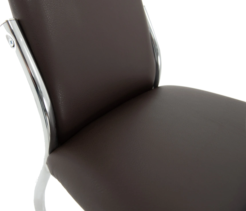 Стул Асти, мягкий, батлер 06, экокожа, хром каркас