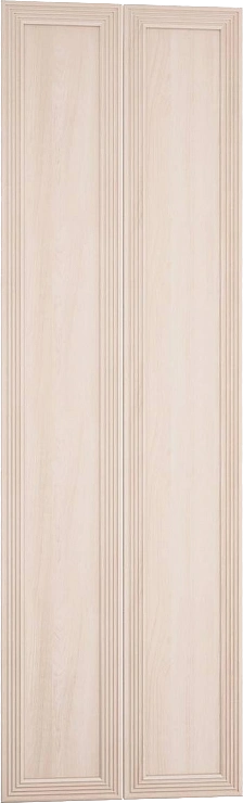 Шкаф угловой левый Орион, распашной для одежды, Ясень шимо светлый/Лён