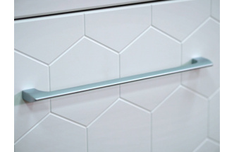 Шкаф двухдверный Мариус М-01, распашной для одежды, дуб баррик / белый матовый