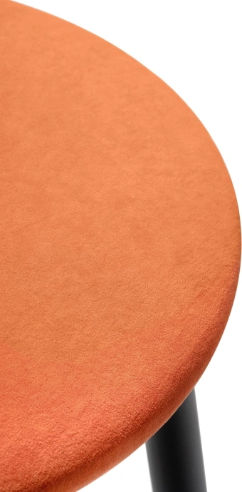 Полубарный табурет Гангток, катания флам / черный матовый