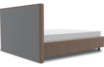 Кровать Рица 3, мягкая, двуспальная, 160x200, Sensey humus