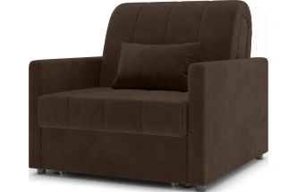 ​Кресло-кровать Хилтон 80, модель 139, Ultra Chocolate​ (шоколад) / венге