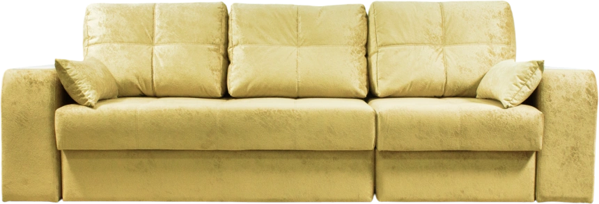 Диван прямой Остин 2, Siesta beige, декор Рамух белый