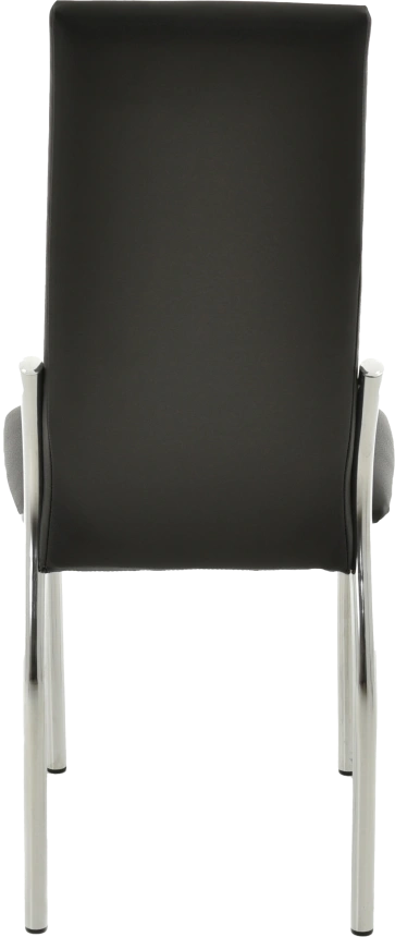 Стул Асти, мягкий, Батлер 07, экокожа, хром каркас