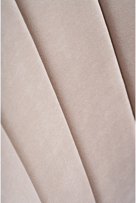 Стул Сиолим, мягкий, сливовый / кремовый / черный глянец