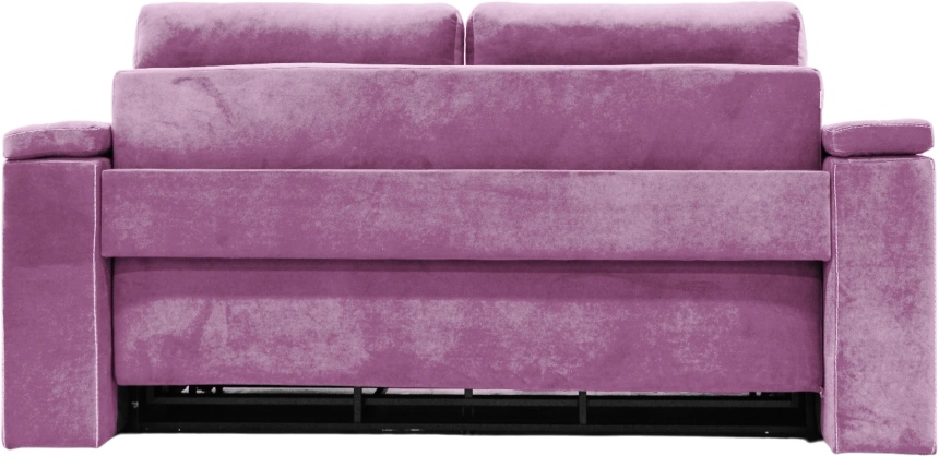 Диван прямой Бруно, Catania mist lavender, нить белая