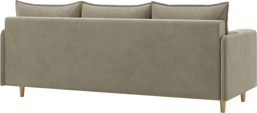 Диван прямой Оникс, модель 051, Linea Grande 25 (светло-серый)