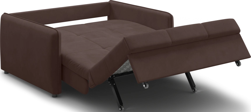 Диван прямой Монако 120, модель 068, Balance 235 (коричневый)