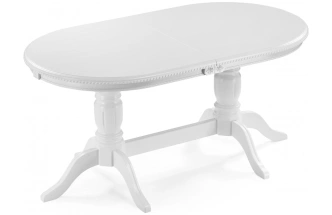 Обеденный раздвижной стол Эвклаз, белый
