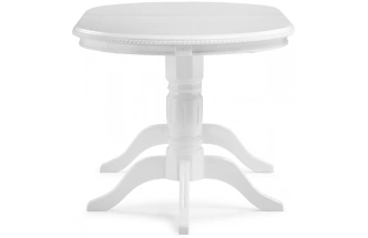 Обеденный раздвижной стол Эвклаз, белый