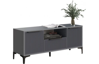 Модульная гостиная Иадама, комплектация 1, графит / графит софт 