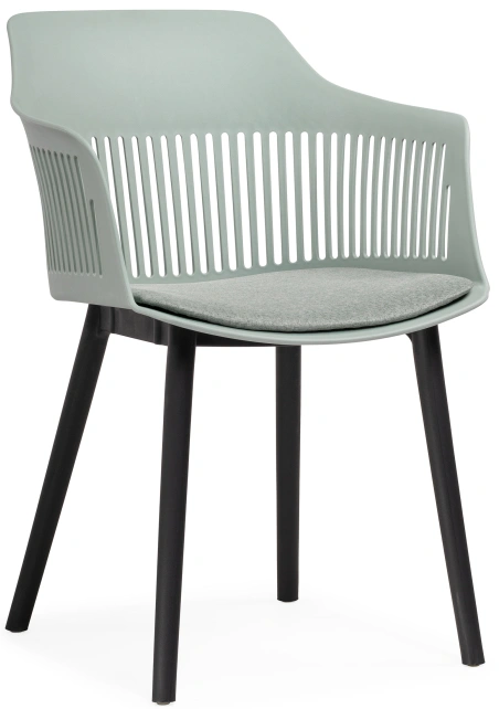 Стул Crocs, пластиковый, light green / black