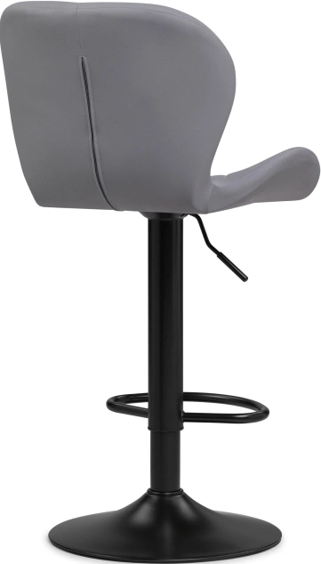 Барный стул Trio, light gray / black