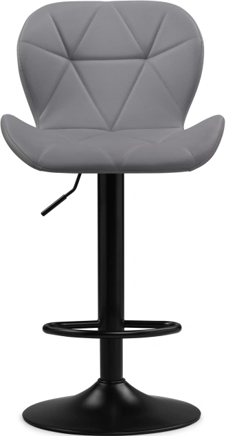 Барный стул Trio, light gray / black