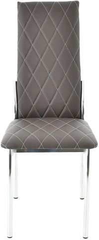 Стул Бакарди, мягкий, Батлер 06, экокожа, каркас хром