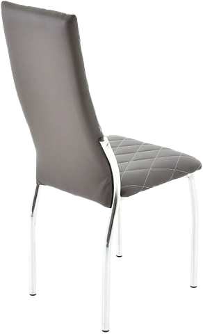 Стул Бакарди, мягкий, Батлер 06, экокожа, каркас хром