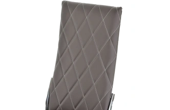 Стул Бакарди, мягкий, Батлер 06, экокожа, каркас хром