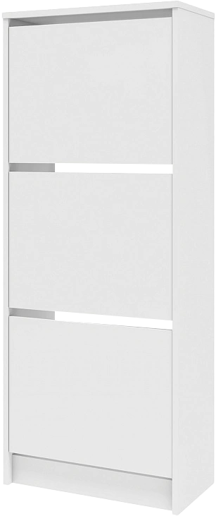 Модульная прихожая Лофт 117.11, с вешалкой настенной с полкой, белый 